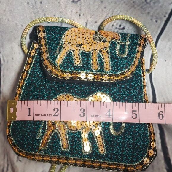 Vintage Small Hand Bag Made in Pakistan 🇵🇰 - Picture 7 of 8